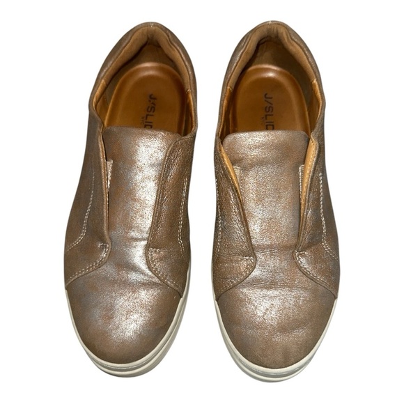 J Slides NYC women’s Noel platform leather sneakers size 7.5 - Picture 7 of 11